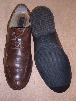 Dockers shoes resoled after our repair
