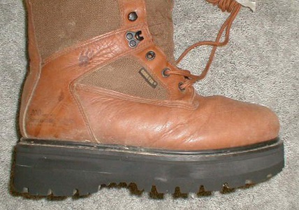 Picture of Another photo of a shoelift for leg length discrepancy