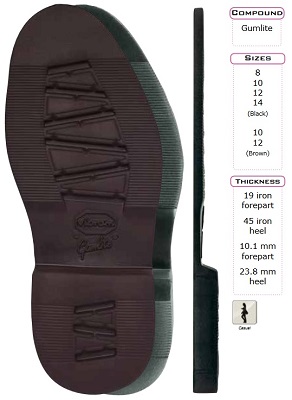 Image of the Vibram Stockbridge sole, the Vibram #1752.