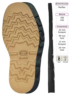 Image of the Vibram Cristy sole, the #4014.